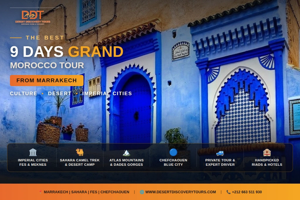 9 Days Morocco Tour From Marrakech 9 Days Morocco Tour From Marrakech