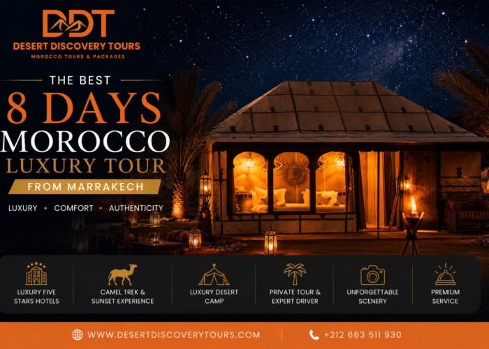 8 Days Luxury Tour Morocco