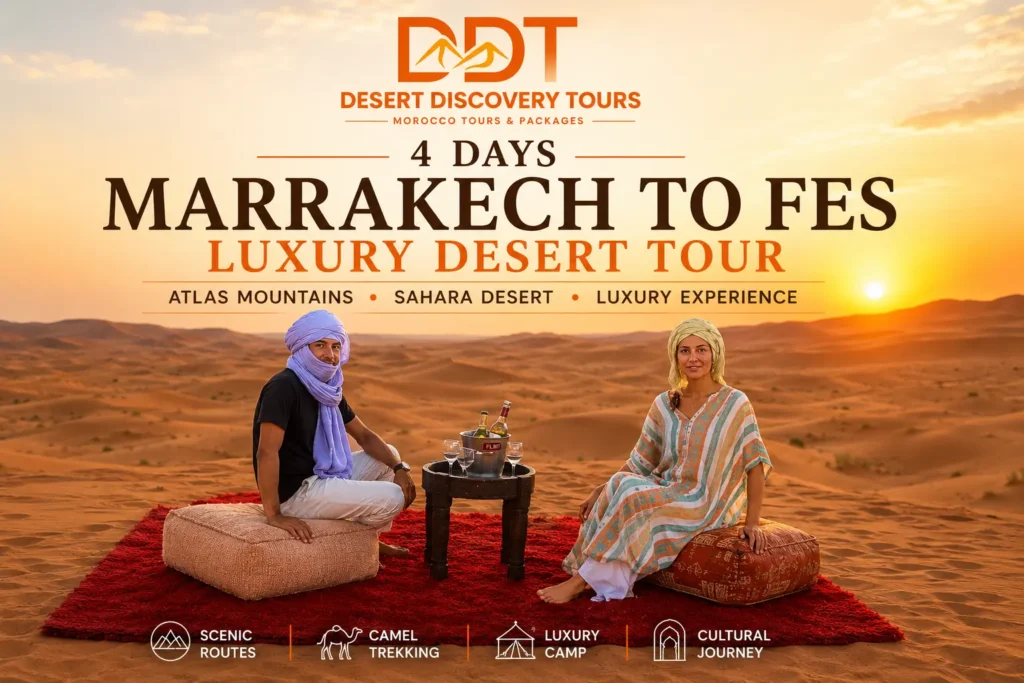 Marrakech to fes luxury desert tour 4 day Marrakech to fes luxury desert tour 4 day